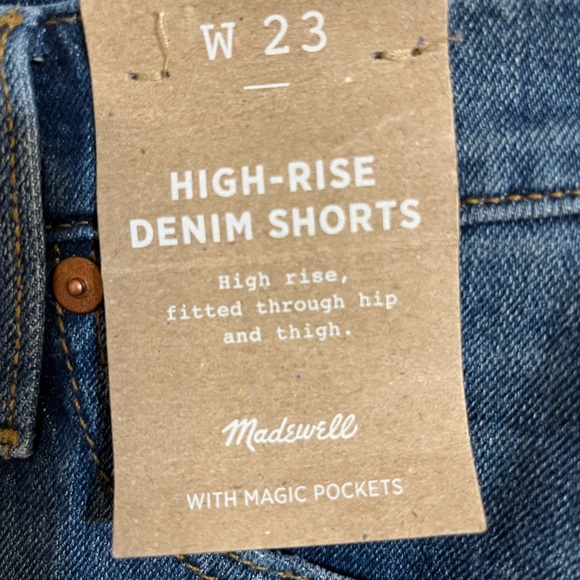 Madewell High-rise Jean Shorts - Picture 3 of 5